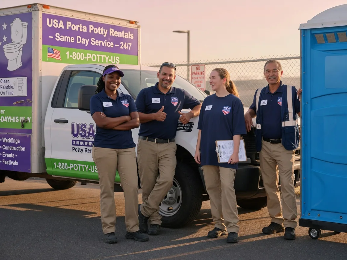 Porta Potty Rental company in Mcadenville, NC